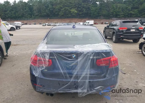 2017 BMW 330 xDrive from USA, damaged, VIN WBA8D9G32HNU65368